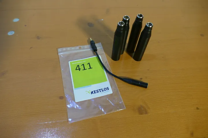 Headset Adapter AKG auf Ew und 4x auf XLR